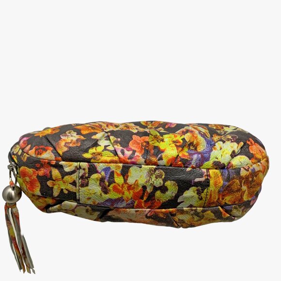 HOBO The‎ Original Phoebe Autumn Orchards Leather Shoulder Bag - Picture 8 of 10